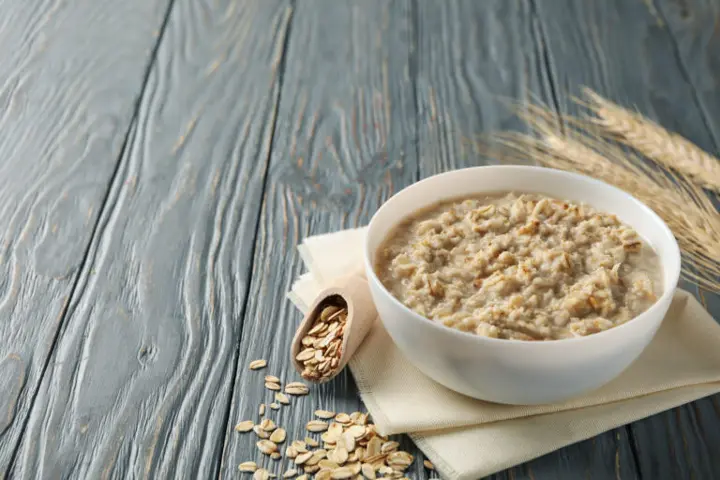 Bol de avena crema de avena