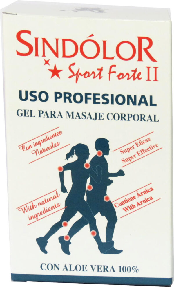 Lote Gel SinDolor Sport Forte II Profesional (estuche 3 uds)