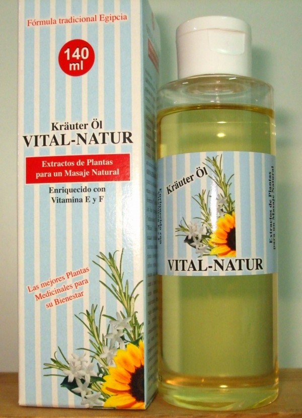 Aceite Masajes Aromaterapia Vital Natur